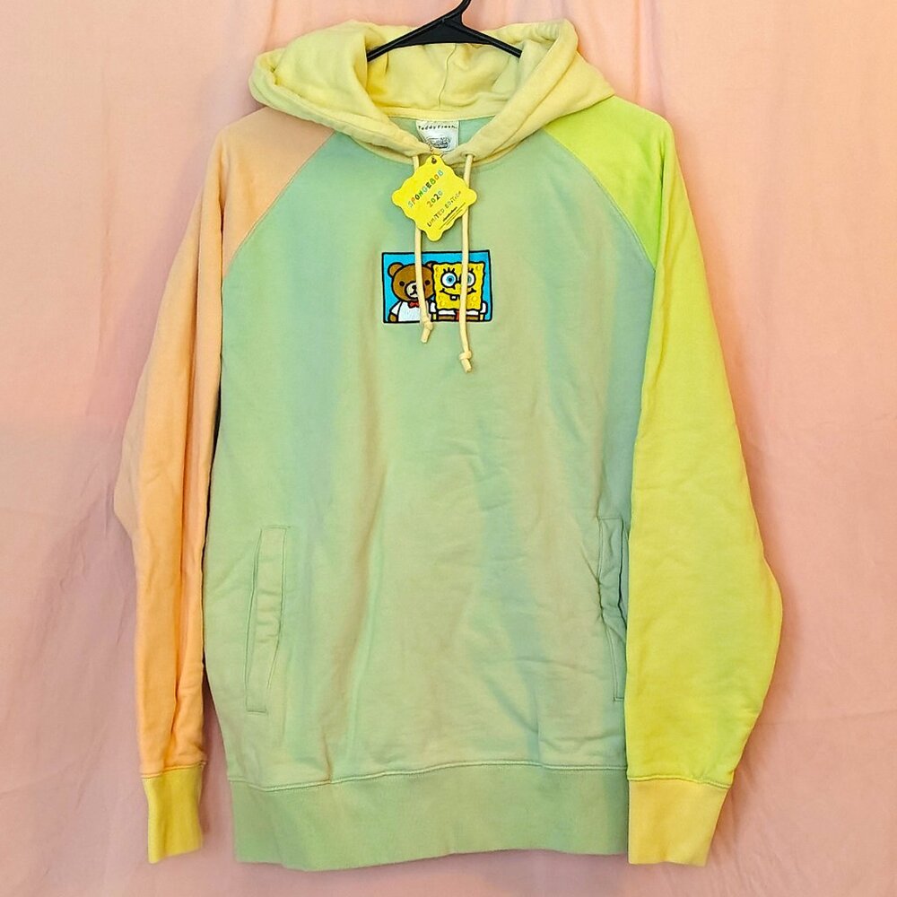 Teddy Fresh Spongebob Colorblock Hoodie 2020 Limited Edition - M